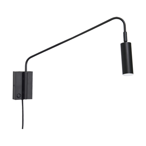 BRIGHT STAR WB373 MATT BLACK LED WALL LIGHT