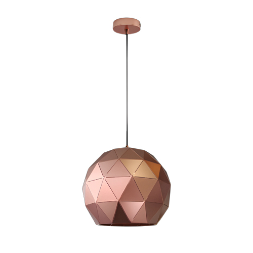 K-LIGHT G-KLCH-820-M/CO COPPER METAL BALL PENDANT
