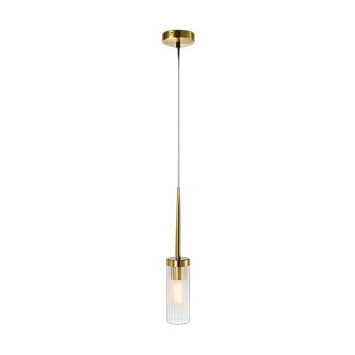 K-LIGHT Y-KLCH-79 ANTIQUE BRASS FLAMBOUW PENDANT