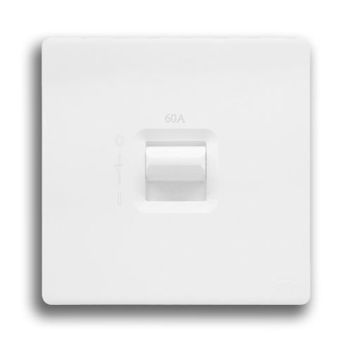 SYNERJI DECO 4X4 60 AMP 2 POLE ISOLATOR, WHITE