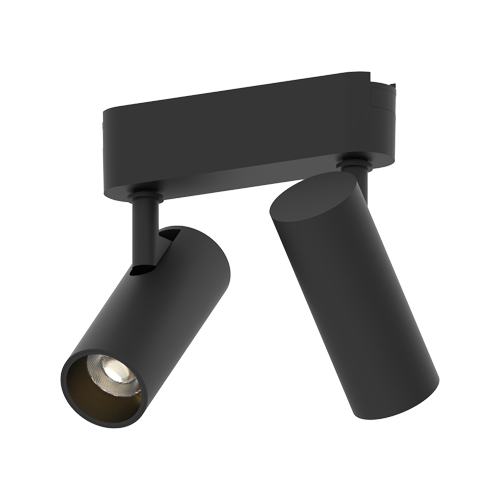 BRIGHT STAR S316/2X6 WATT BLACK CCT SLIMLINE SPOT LIGHT
