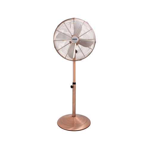 EUROLUX F22C ANTIQUE COPPER PEDESTAL FAN