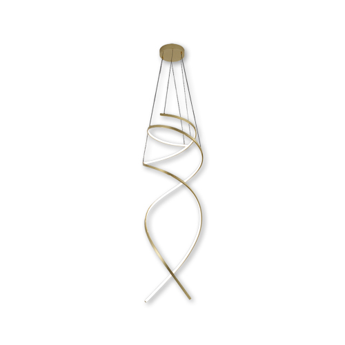 BRIGHT STAR PEN965 GOLD METAL LED PENDANT