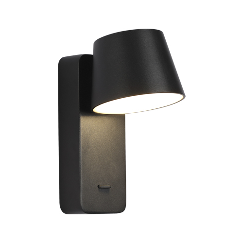 BRIGHT STAR WB381 BLACK LED WALL LIGHT