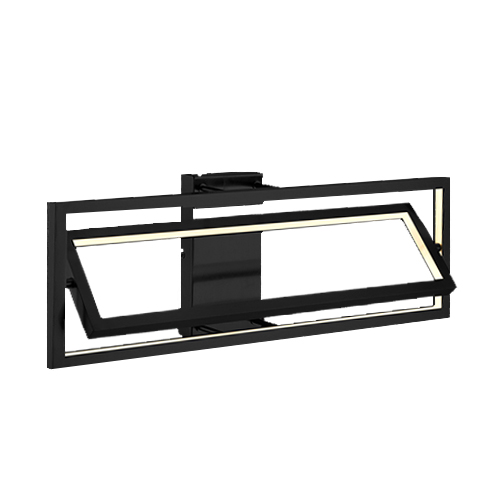 HUAYI KC10827-2 MATT BLACK LED CEILING LIGHT