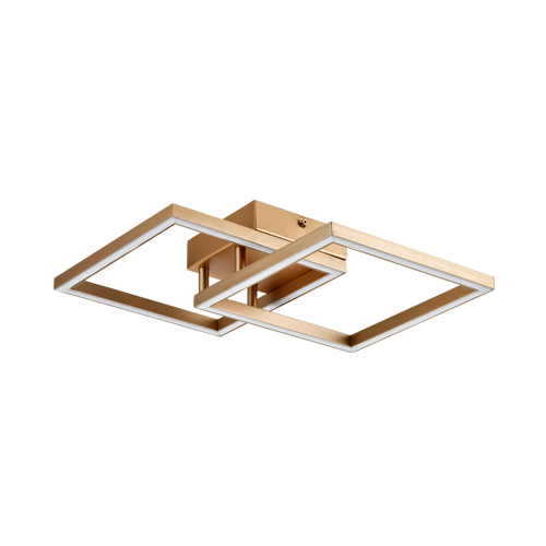 HUAYI KC11220-2 GOLD LED CEILING LIGHT