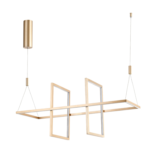 HUAYI KP11220-3 GOLD LED PENDANT