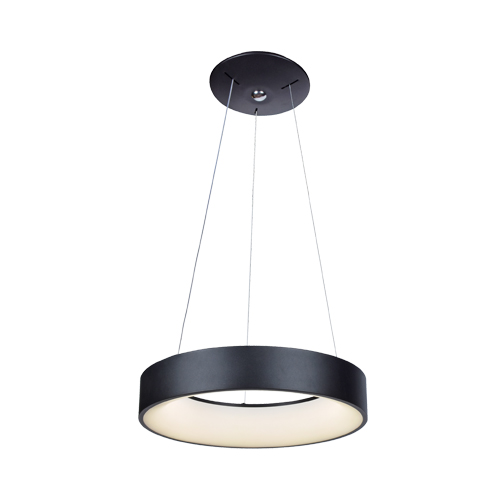 HUAYI PXCDD4010-1S BLACK LED PENDANT