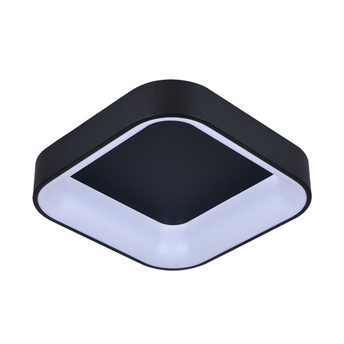 HUAYI PXXDD4014-1S BLACK LED CEILING LIGHT - 450MM
