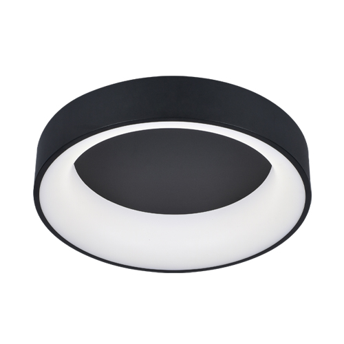 HUAYI PXXDD4016-1S BLACK LED CEILING LIGHT - 450MM