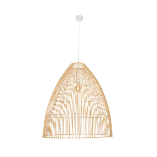 EUROLUX P1272N LUP 800 WOVEN RATTAN PENDANT