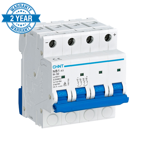 CHINT NB1 4 POLE PC DC CIRCUIT BREAKER
