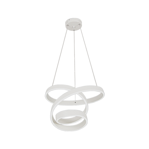 BRIGHT STAR PEN617 MATT WHITE PENDANT