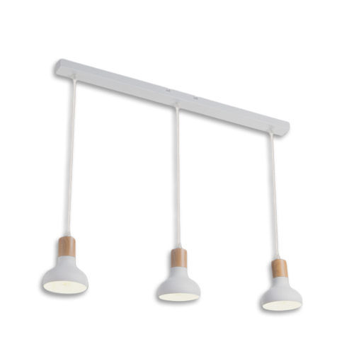 BRIGHT STAR PEN646/3 WHITE METAL PENDANT