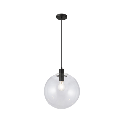 BRIGHT STAR PEN973/1 BK BLACK METAL PENDANT