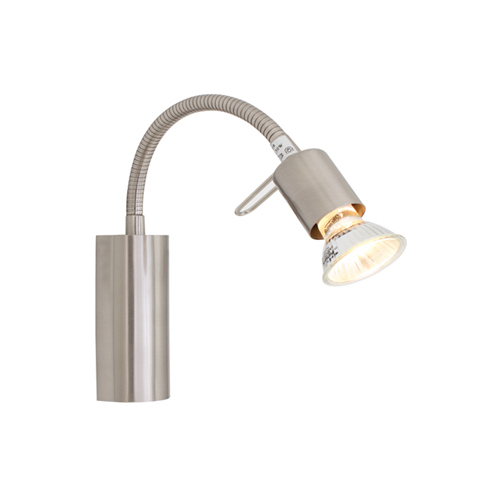 EUROLUX W109SC SPEED SATIN CHROME WALL LIGHT