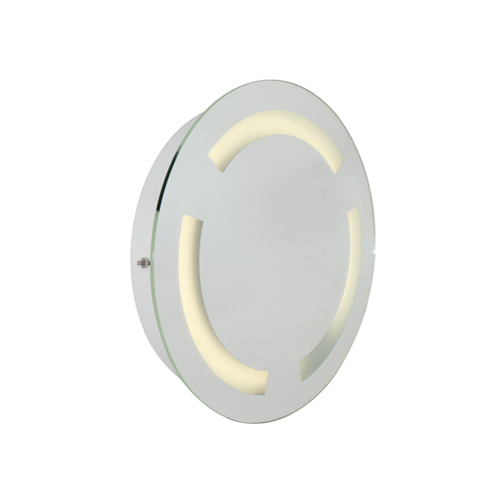 EUROLUX W295 WHITE ROUND BATHROOM MIRROR LIGHT