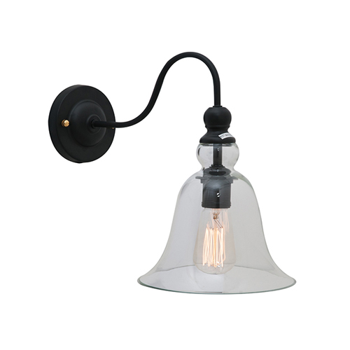 EUROLUX W461 VINO BLACK WALL LIGHT