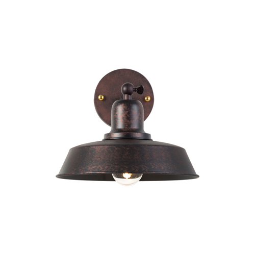 EUROLUX W495ABR ANTIQUE BROWN WALL LIGHT