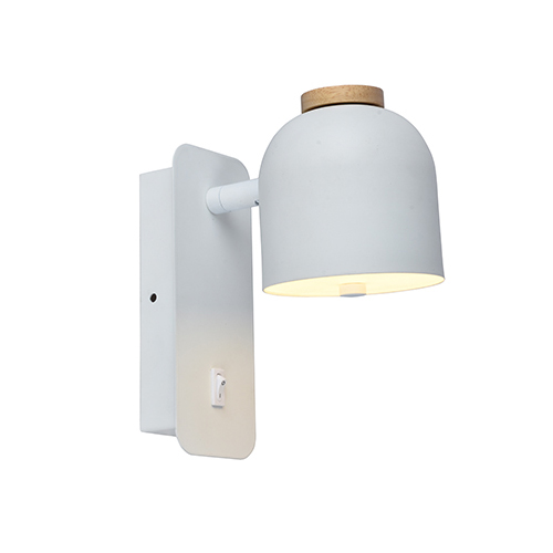 EUROLUX W611W WHITE WALL LIGHT