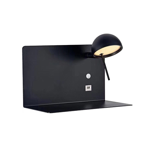 EUROLUX W613B BLACK WALL LIGHT