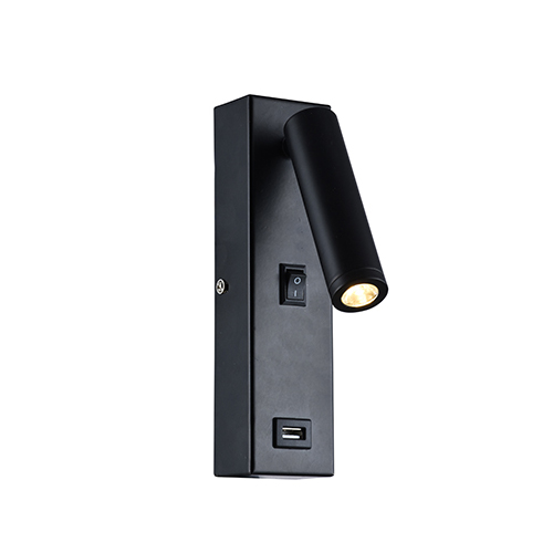 EUROLUX W622B USB WALL LIGHT