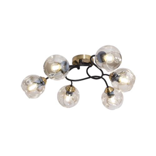 BRIGHT STAR CF435/6 BRASS CEILING LIGHT