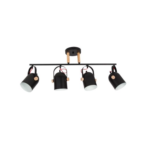 BRIGHT STAR CH258/4 BLACK CHANDELIER