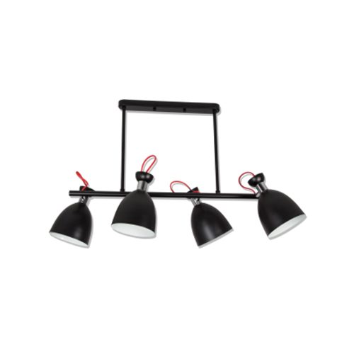 BRIGHT STAR CH259/4 BLACK CHANDELIER