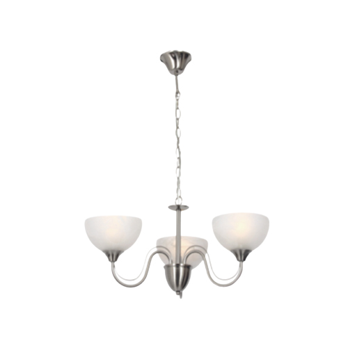 BRIGHT STAR CH665/3 SATIN CHANDELIER