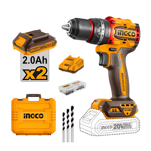 INGCO CIDLI20668 IMPACT DRILL TOOL SET
