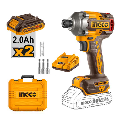 INGCO CIRLI2028 IMPACT DRIVER TOOL SET