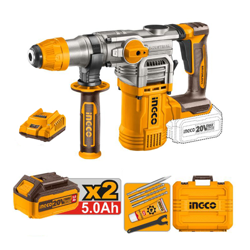 INGCO CRHLI202885 ROTARY HAMMER DRILL TOOL SET