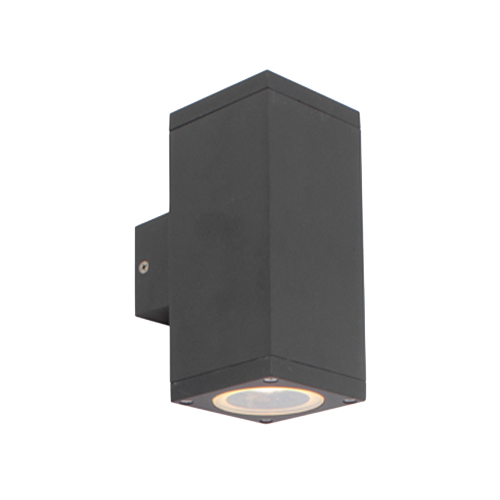 EUROLUX O243B KUBE BLACK WALL LIGHT