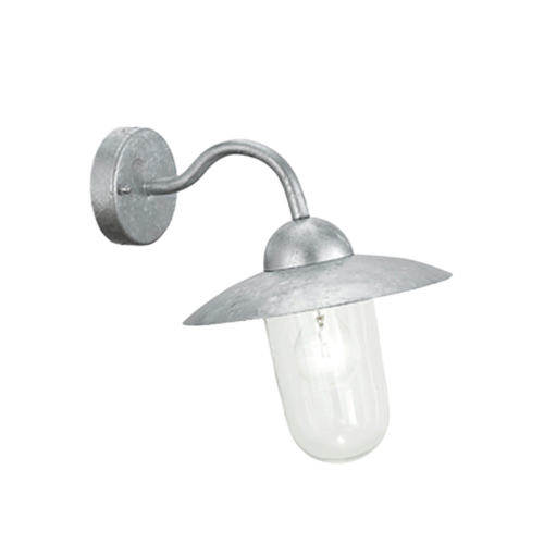 EUROLUX O329 MILTON LANTERN GALVANISED WALL LIGHT
