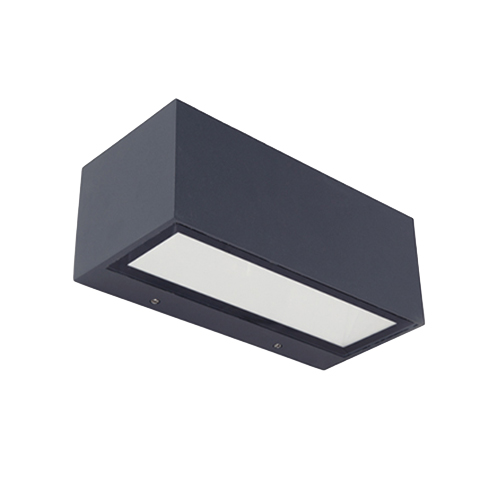 EUROLUX O482WW GEMINI LED UP & DOWN GREY WALL LIGHT