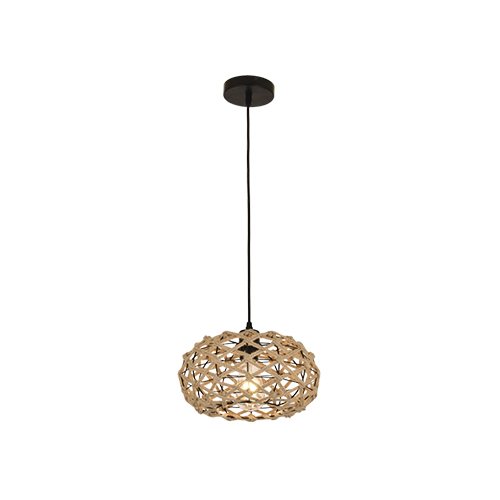 BRIGHT STAR PEN859 ROPE METAL PENDANT