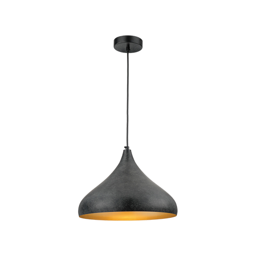 BRIGHT STAR PEN888 BLACK RUF METAL PENDANT