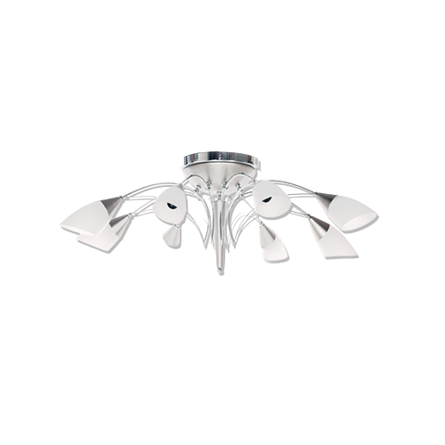 BRIGHT STAR PEN9042/8 SATIN CHROME PENDANT