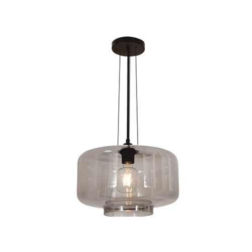 BRIGHT STAR PEN952 SMOKE METAL PENDANT