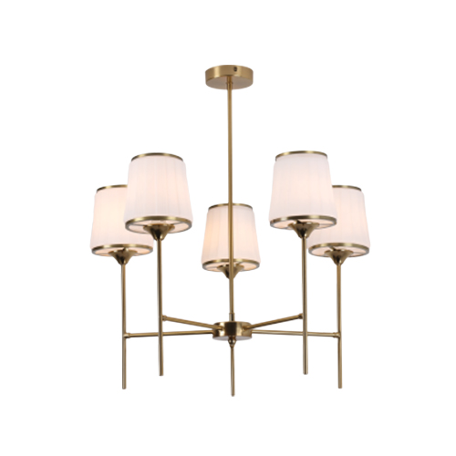 BRIGHT STAR CH707/5 BRASS CHANDELIER