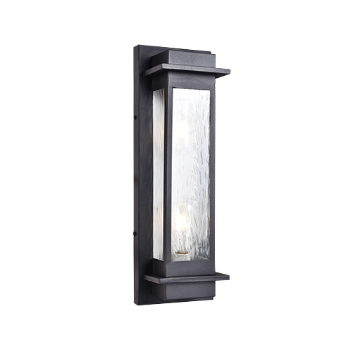 BRIGHT STAR L584 BLACK WALL LANTERN