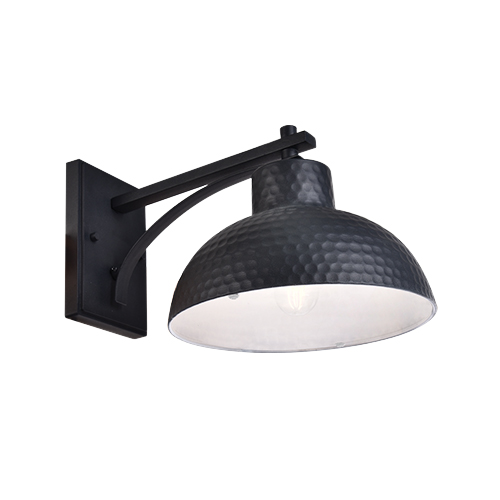 BRIGHT STAR L586 BLACK WALL LANTERN