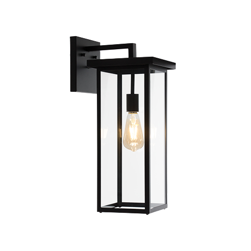 BRIGHT STAR L625 BLACK WALL LANTERN