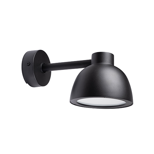 EUROLUX O650 HERNING MINI OUTDOOR BLACK WALL LIGHT