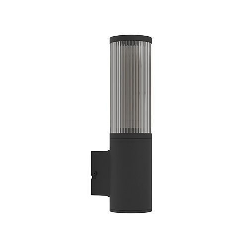 EUROLUX O659 SALLE OUTDOOR BLACK WALL LIGHT