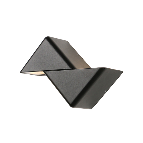 EUROLUX O665 TRIAT OUTDOOR BLACK WALL LIGHT