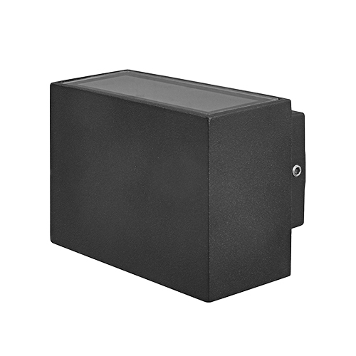 EUROLUX O677 DUAL BLACK LED WALL LIGHT