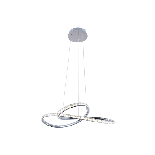 EUROLUX P1373 BRILLIA CHROME LED PENDANT