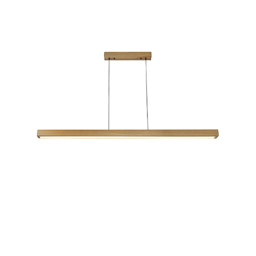 EUROLUX P1376 ONA WHITE ASH WOOD LED PENDANT